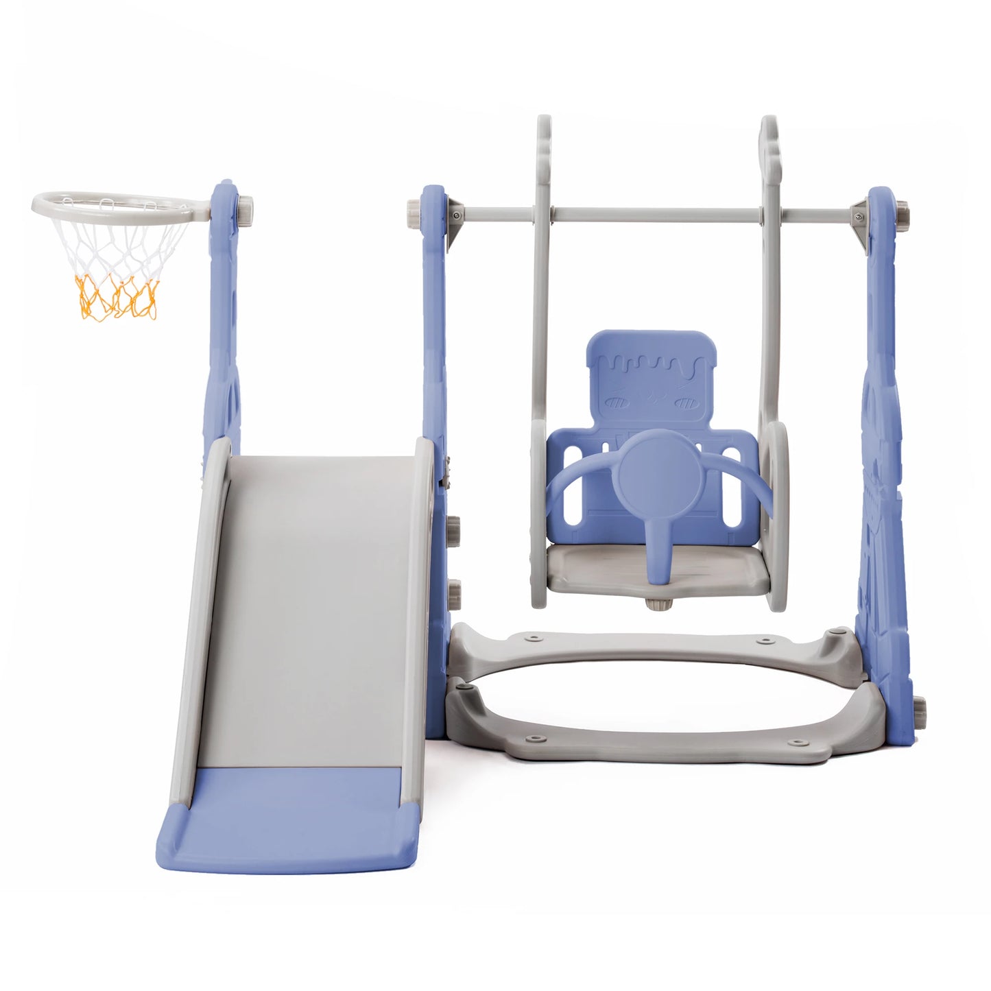 4 in 1 kid's slide and swing set