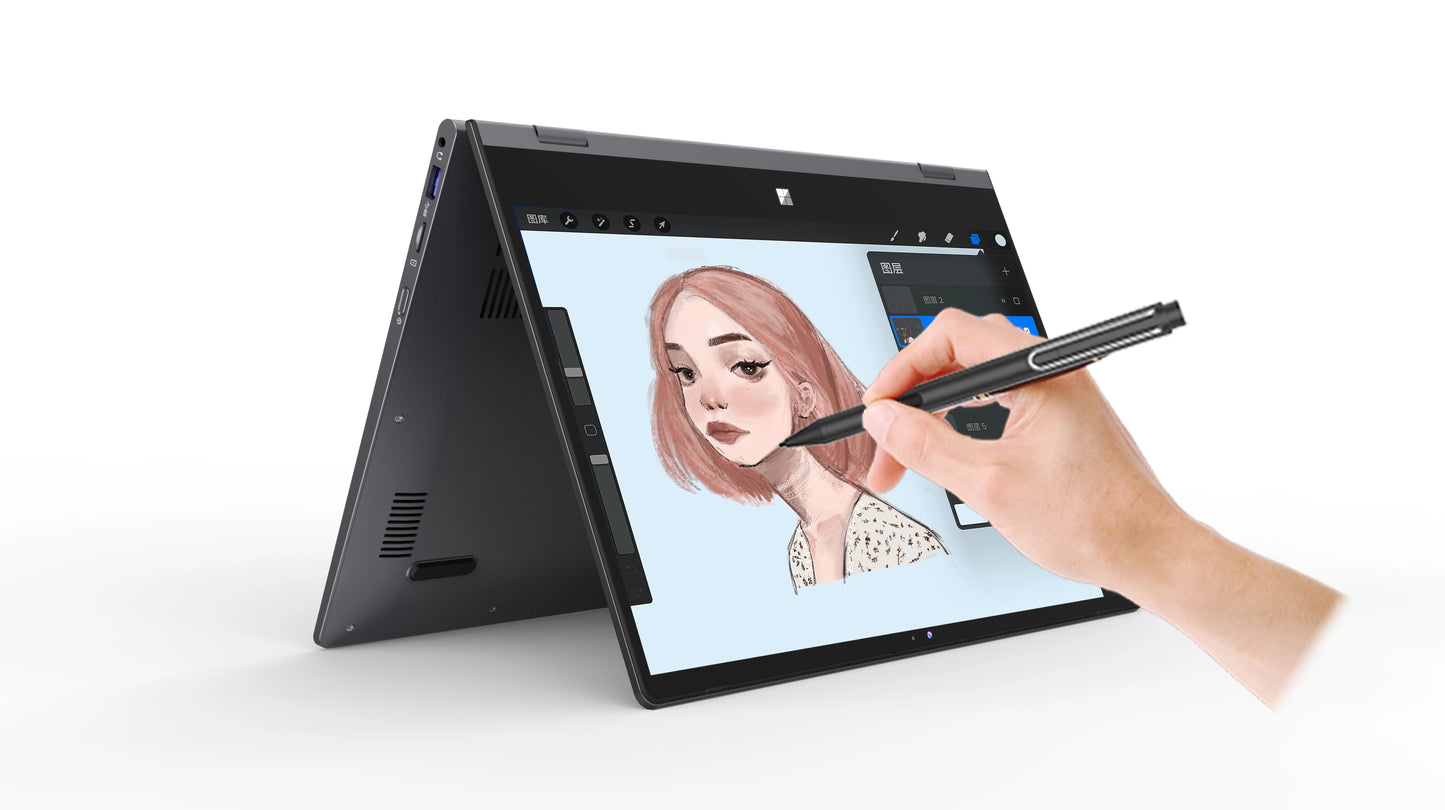 14.1 inch yoga screen touch mini laptop
