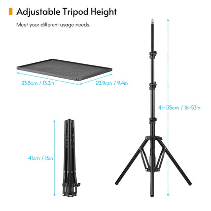 Universal laptop projector tripod stand & holder