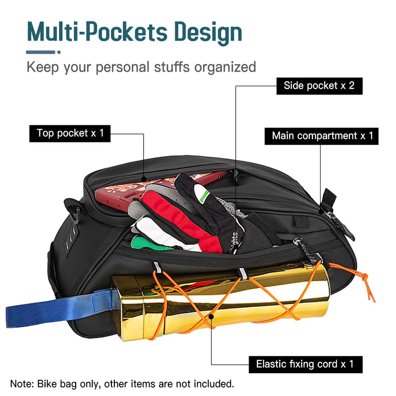 3-in-1 Bicycle Rear Seat Bag