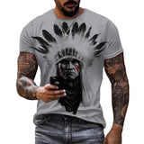 Indians Summer Fashion 3D T-shirt