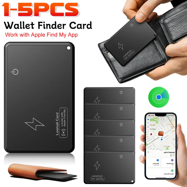 Wireless Charging Wallet Tracker Card