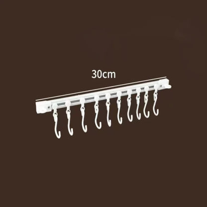 Kitchen row slide type hook