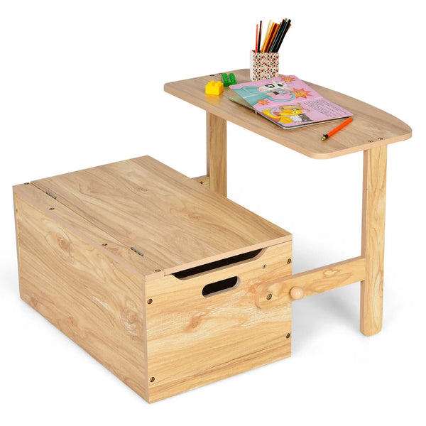 Activity 3-in-1 Desk and Chair Set with Toy Storage
