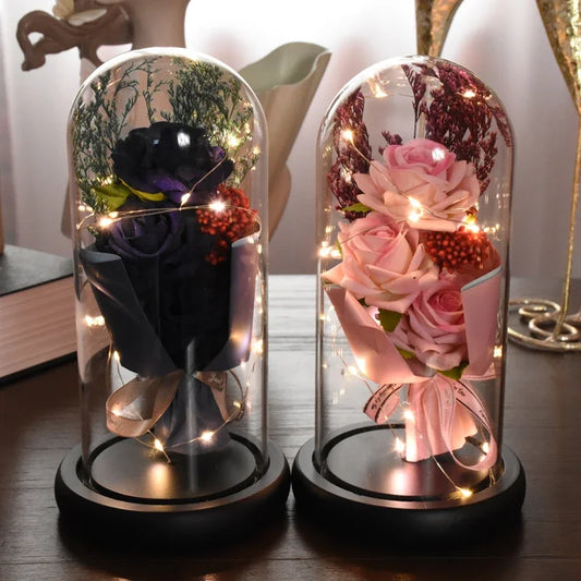 Rose led eternal flower