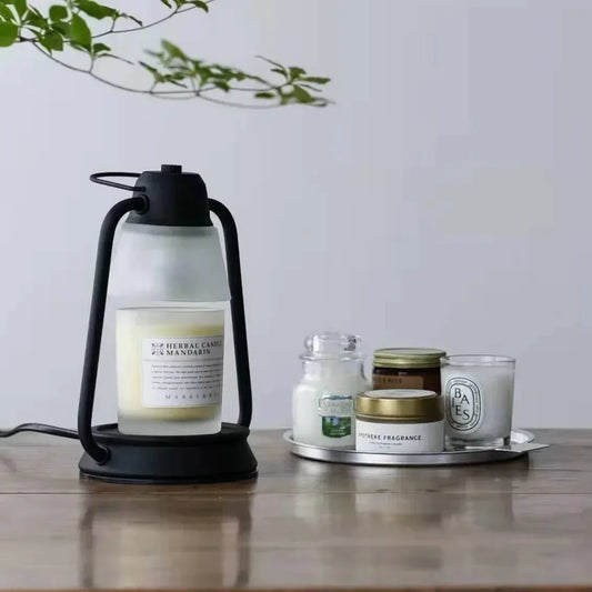 Creative bedroom flameless aroma melting candle lamp