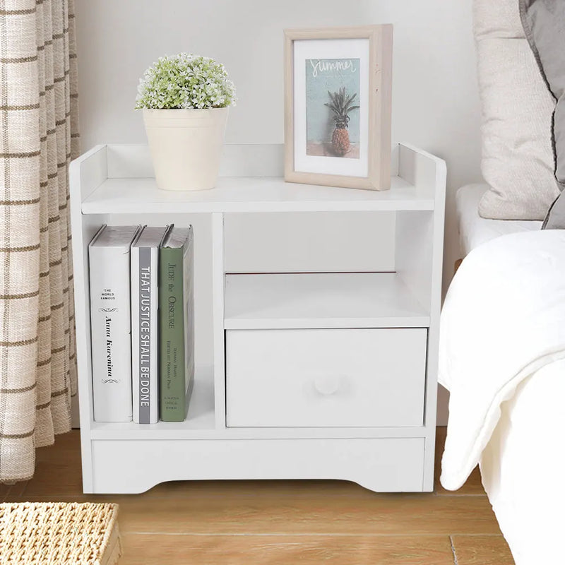 Bedside Table Night Stand Cabinet with Drawer