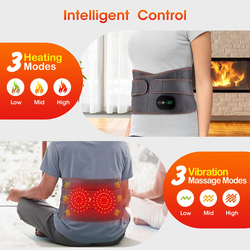 Electric Heating Belt Waist Massager