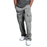 Winter Fleece Cargo Jogger Pants