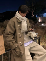 Thickened Woolen Coat for Men