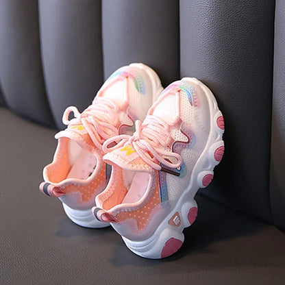 Breathable baby soft bottom non-slip casual sneakers