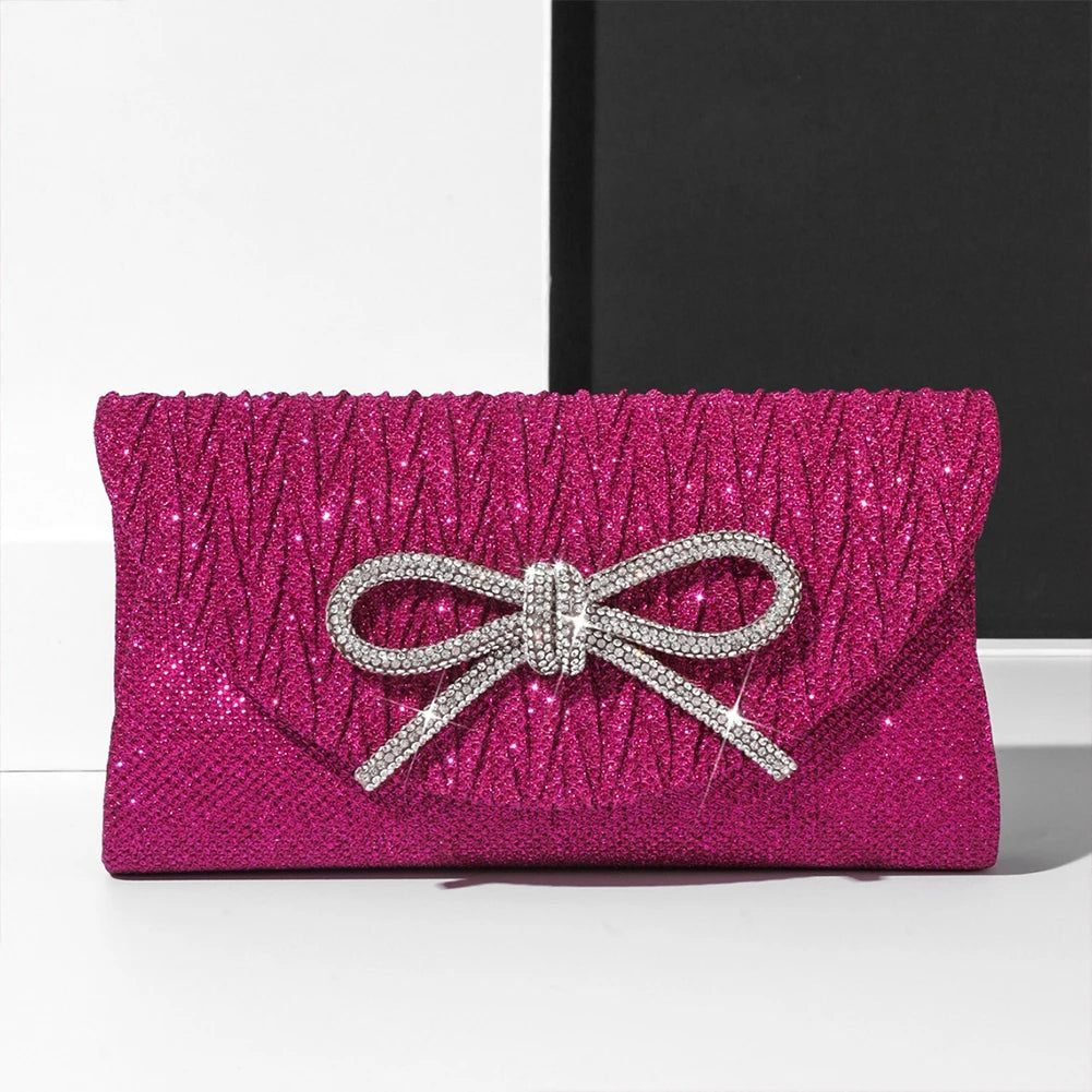 Classic rhinestone evening bag for women