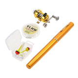 Mini Telescopic Portable Pocket Pen Fishing Rod Pole