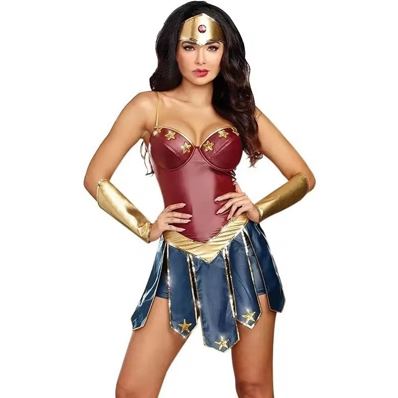 Women's Leather Cosplay Costumes