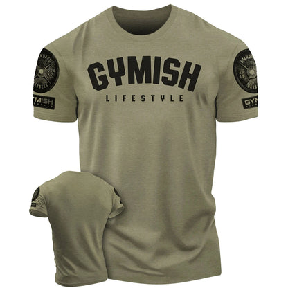 Men's Fitness T-Shirt - Short Sleeve Gym Wear | East R Us