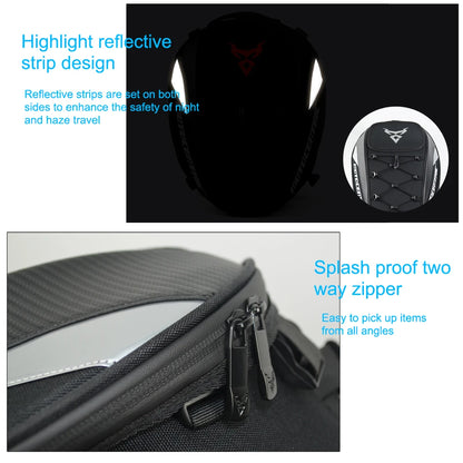 Motorbike luggage helmet storage bag