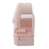 Waterproof Makeup Organizer Case with Mirror