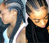 Synthetic Full Lace Braided Wigs