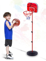 Adjustable Basketball Hoop with Ball and Pump