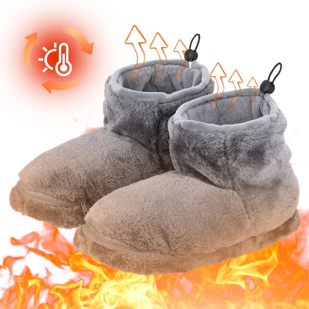 Usb heater winter warm snow boots