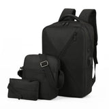 3pcs Versatile Trendy Washable Computer Bag