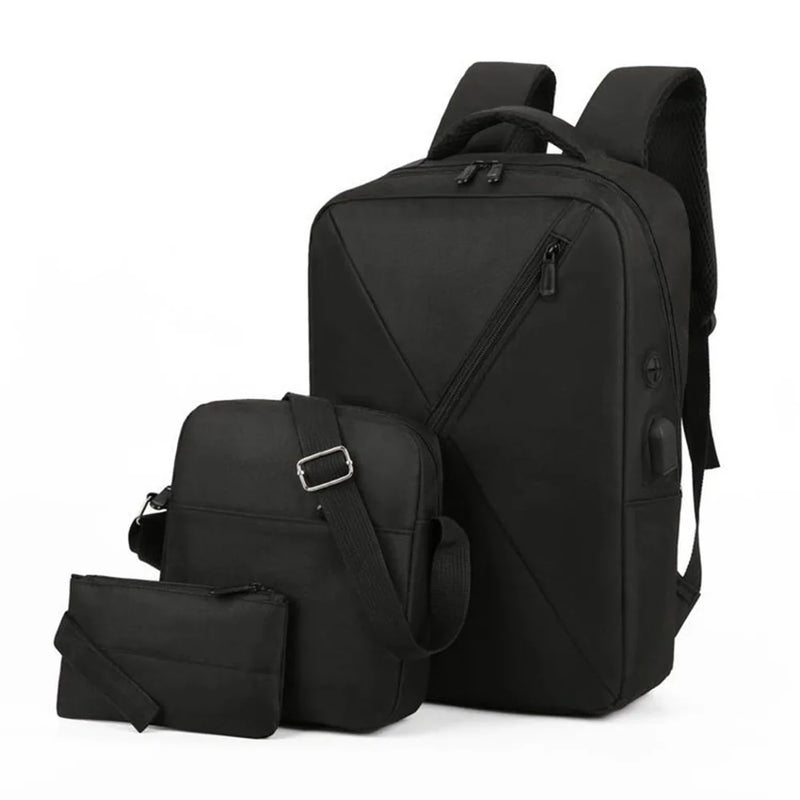 3pcs Versatile Trendy Washable Computer Bag