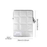 Down Padded Laptop Sleeve Bag