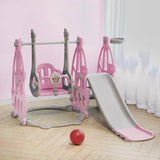 3 in 1 Kids Garden Climber Slide & Swing Set