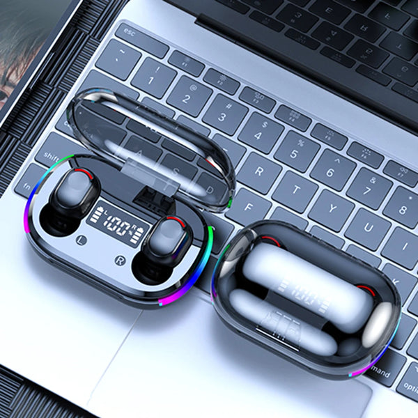 LED Digital Display Noise Reduction Wireless Headset