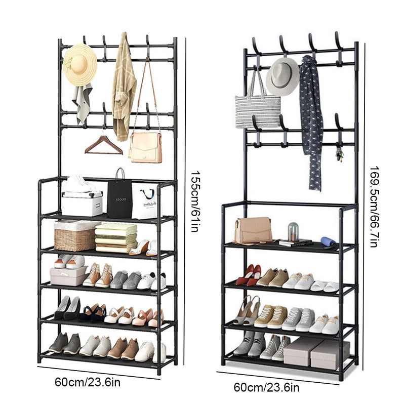 Multi-Layer Shoe Rack Doorway Organizer