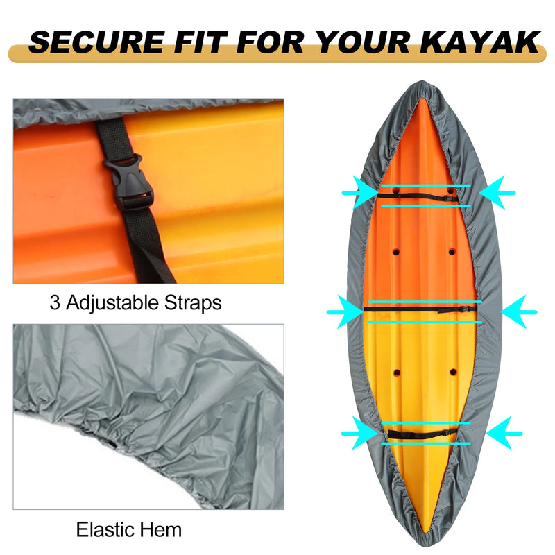 Waterproof UV Resistant Kayak Cover
