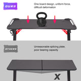 Extra Large Dynamic RGB LED Lights Gaming Desk