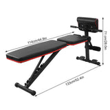 Adjustable Foldable Workout Bench for Home Gym | East R Us