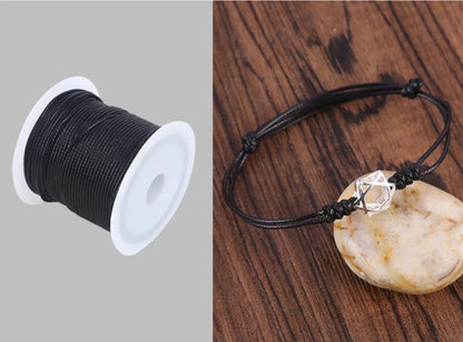 Waxed cotton cord rope string