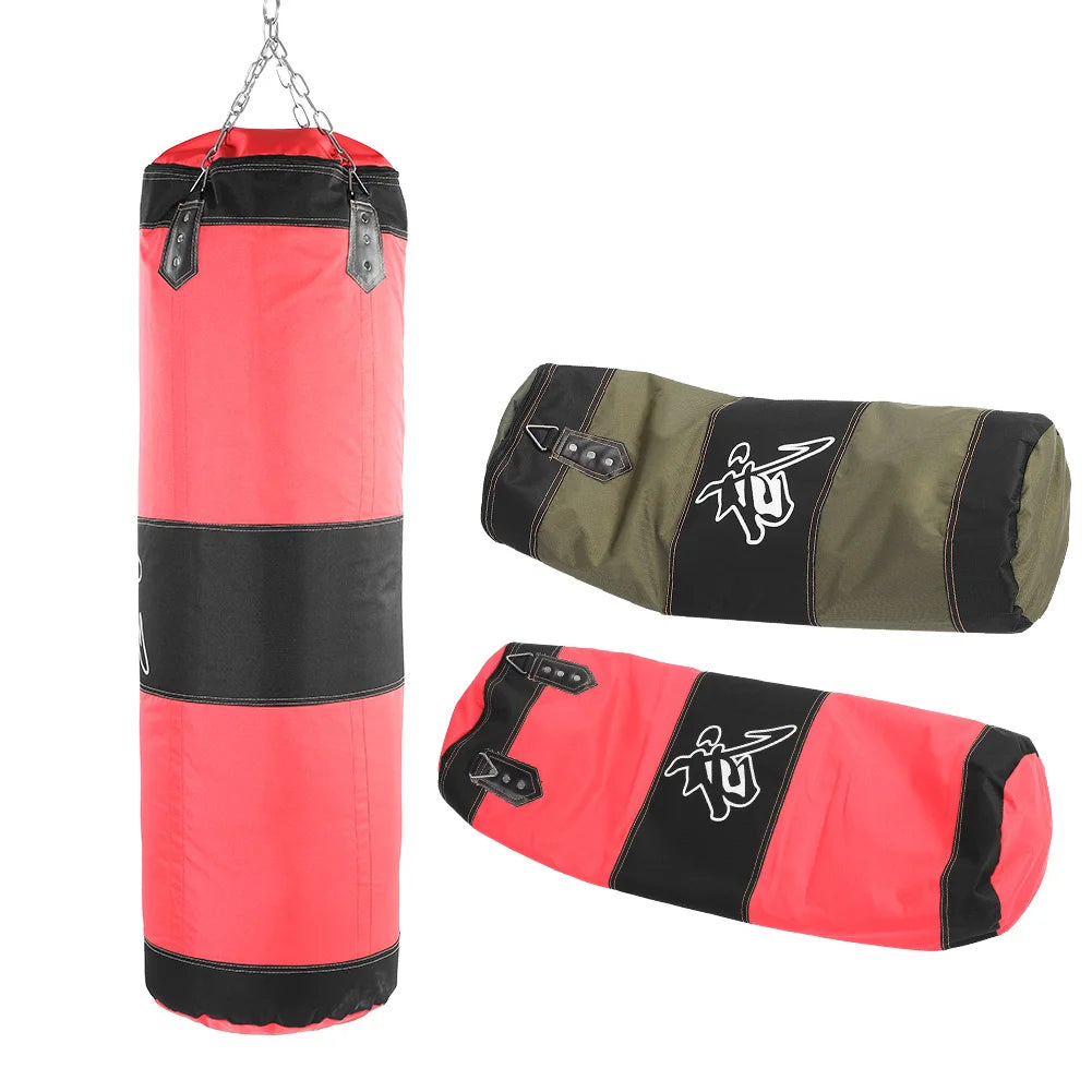 Empty training boxing hook sandbag