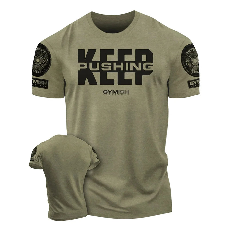 Strength Workout T-Shirt - 3D Printed Gym Tee | East R Us