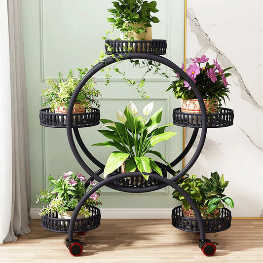 4 layer 6 pots flower holder