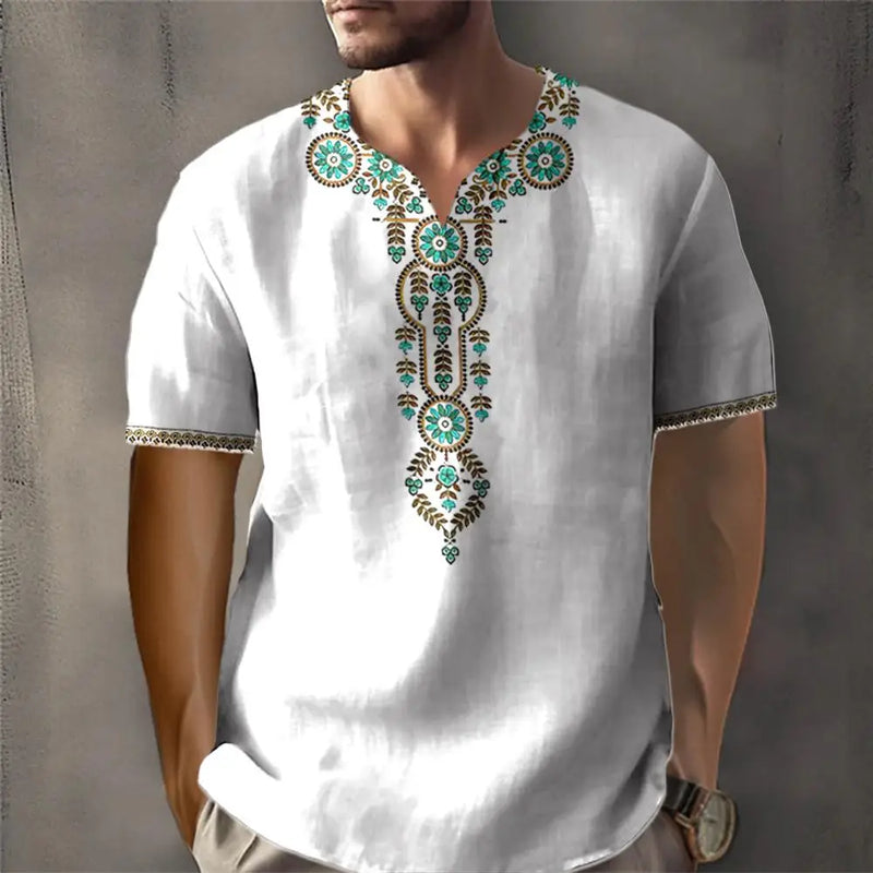 Fashion African Dashiki Men's Culture T-shirt
