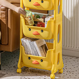 Mobile Multi-Tier Kids Toy Storage Rack