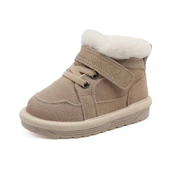 Cute unisex leather baby's shoes