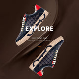 Luxury Brand Flat Lace-up Shoes