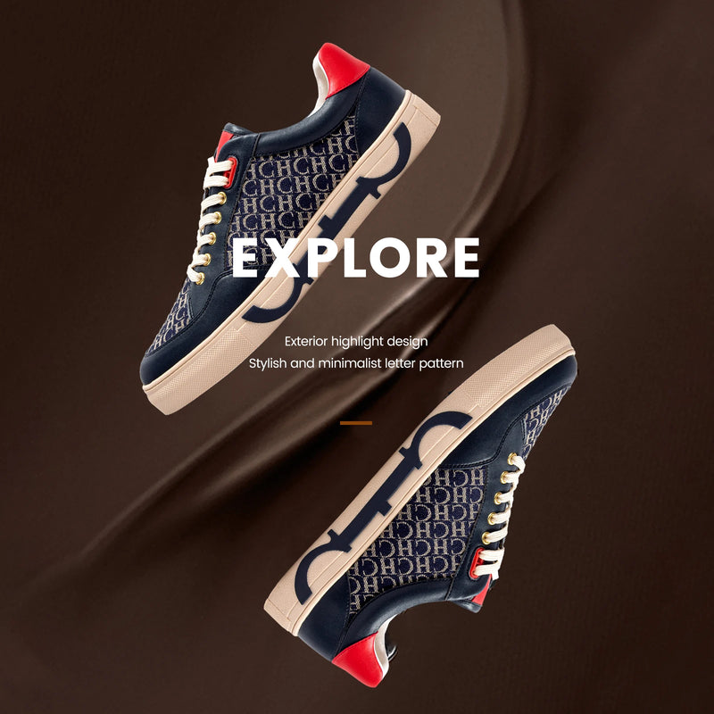 Luxury Brand Flat Lace-up Shoes