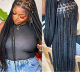 Cornrow Knotless Braided Wigs