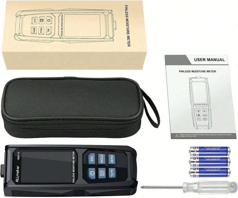 20mm Analysis Depth Wood Moisture Meter