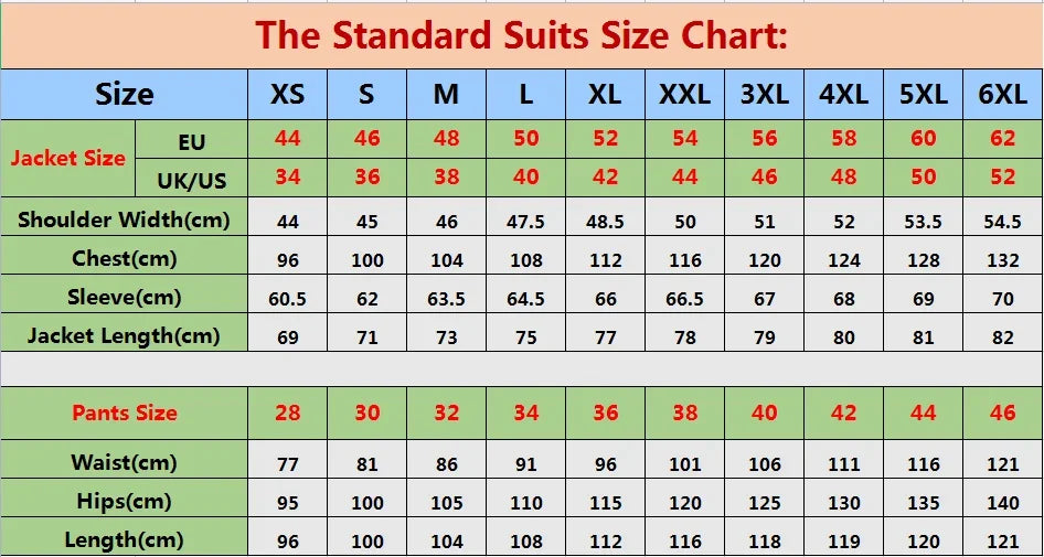 Male fashion costume blazer with pants