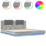 Modern 200x200 cm LED Bed Frame