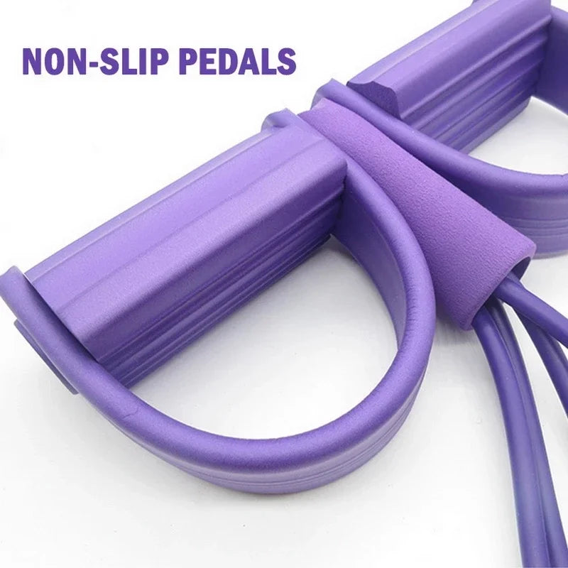 Resistance Bands 4 Tube Tension Trainer | East R Us