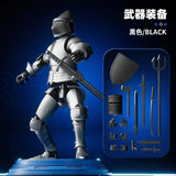 3D Printed Mannequin Character Assemble Toy