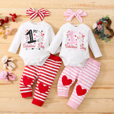Infant Long Sleeve Letter Printed Set