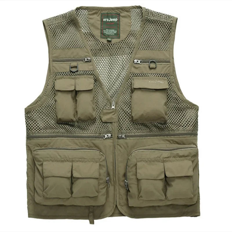 Tactical quick-drying male vest